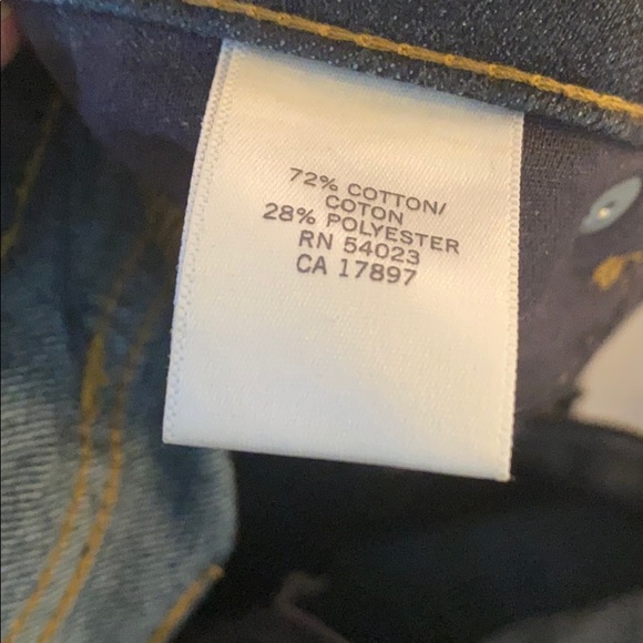 Banana Republic Skinny Bootcut dark wash denim - Picture 3 of 10